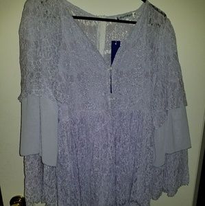 Lace mini romper /dress